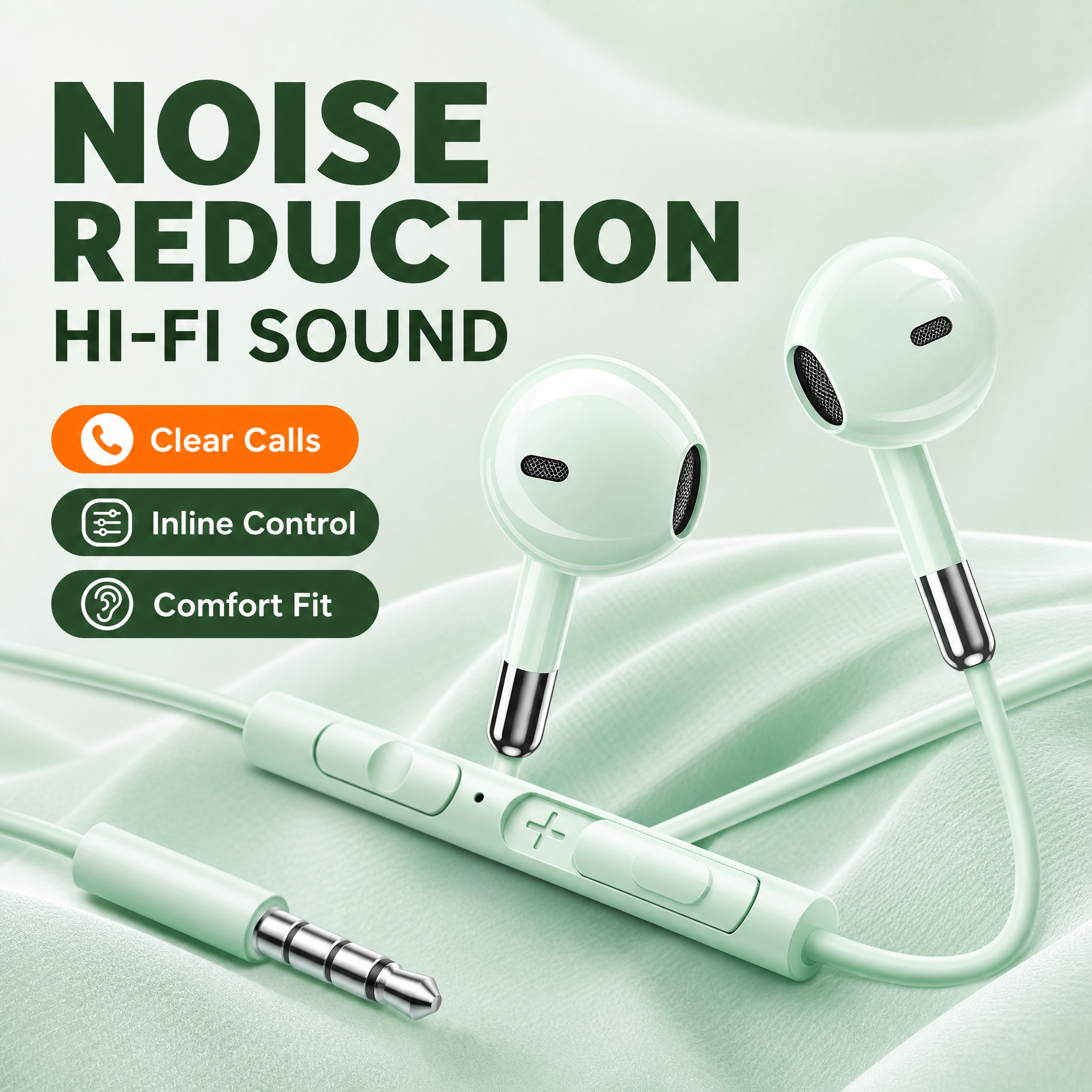 Usb C Earphone - Original Wired Earphones For Apple iPhone