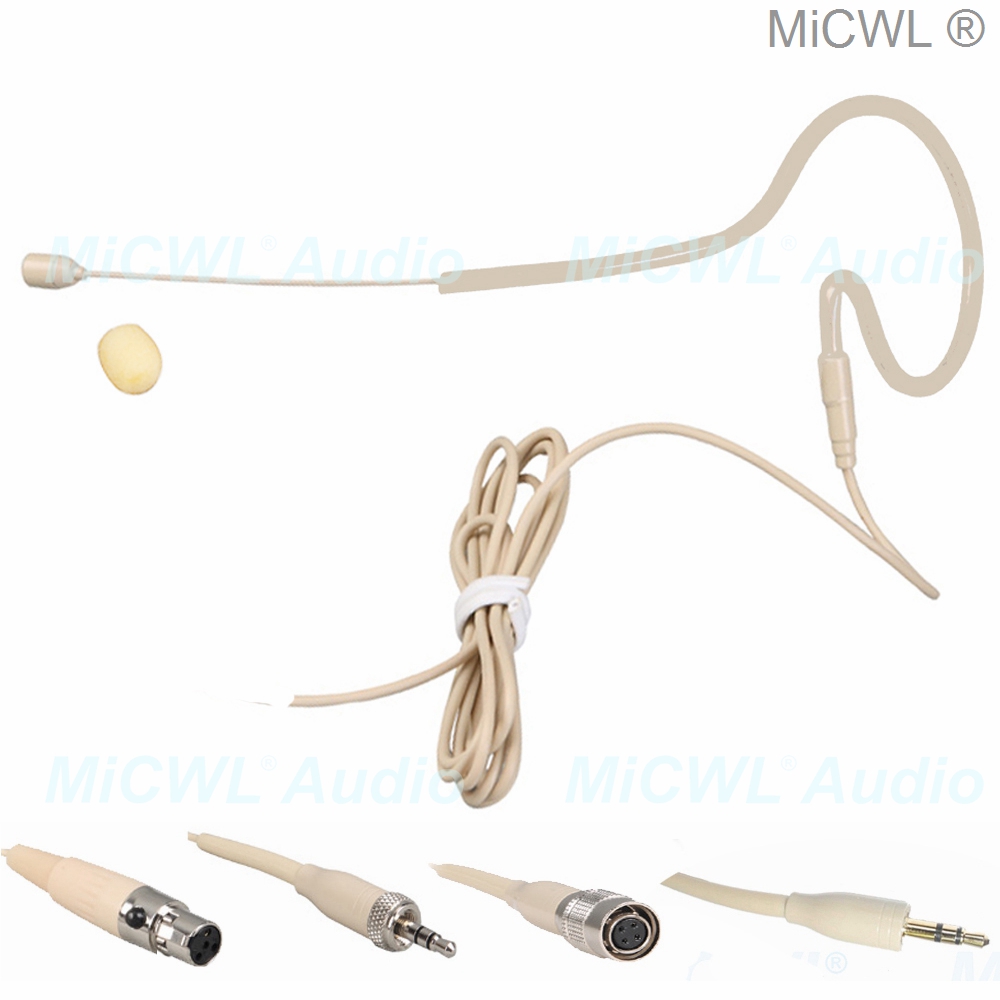 Audiophile Headphone Wired - MiCWL SE02 Beige Single ear hook