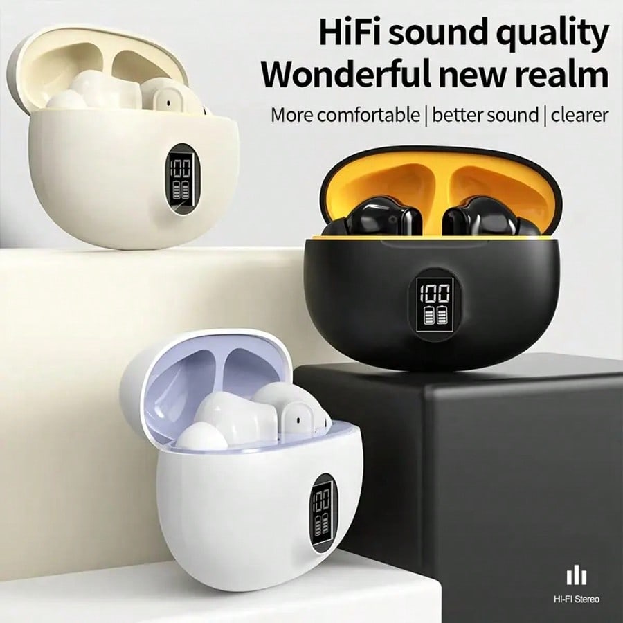 Wireless Earphones, Bluetooth  – Earbuds Charging Case Bewertung und Preis