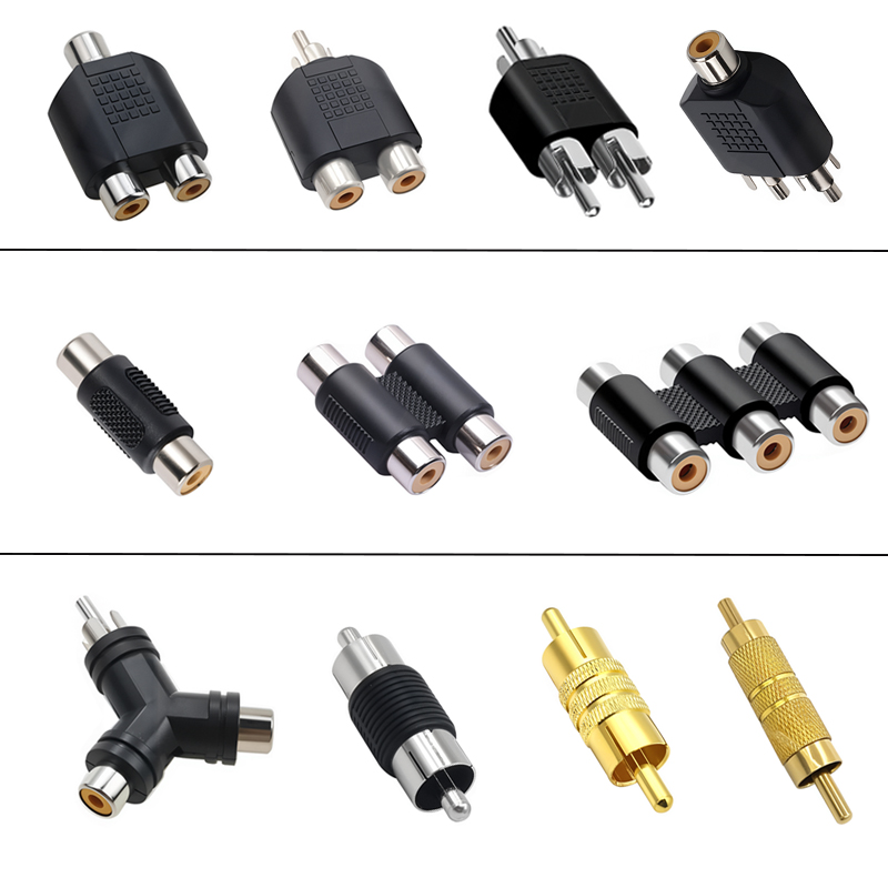 5pcs RCA Jack Female To Male P – Audio Splitter Y Bewertung und Preis