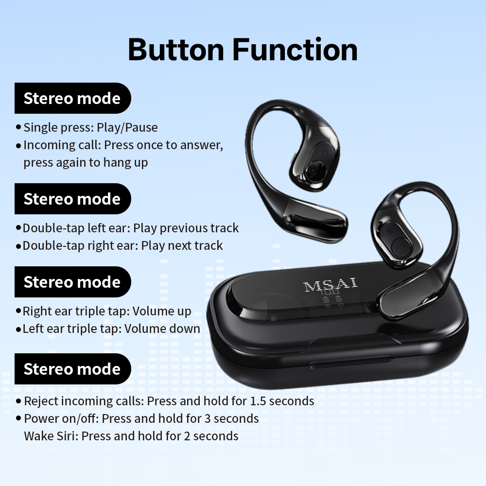 MSAI T23 AI Translator Earbuds – Earbuds Charging Case Bewertung und Preis