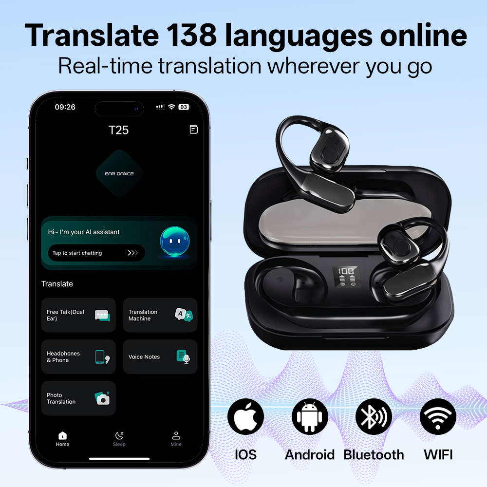 MSAI T23 AI Translator Earbuds – Earbuds Charging Case Bewertung und Preis