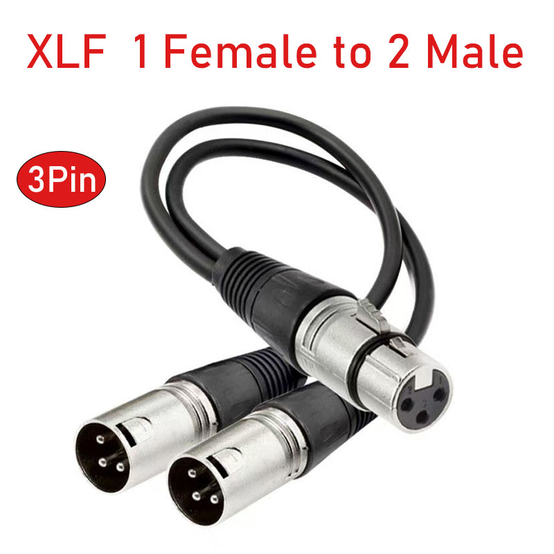 XLR Splitter Cable 3 Pin Femal – Audio Splitter Y Bewertung und Preis