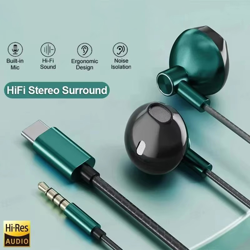 Type C 3.5mm HIFI Stereo Wired – Audiophile Headphone Wired Bewertung und Preis