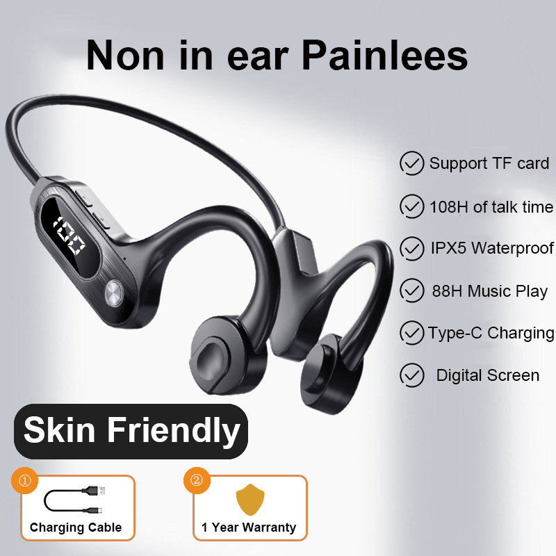 Bone Conduction Bluetooth 5.3  – Sports Earphone Hook Bewertung und Preis
