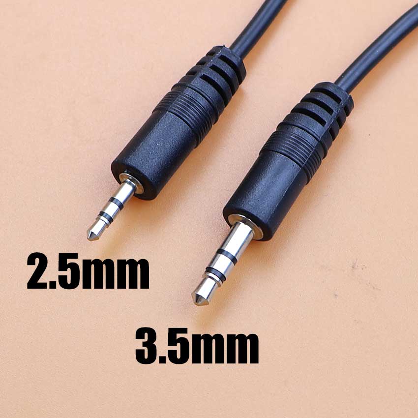 1pcs 2.5mm 3.5mm Mono Stereo A – Audiophile Headphone Wired Bewertung und Preis