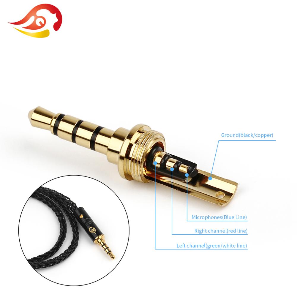 QYFANG 3.5mm Audio Jack 3/4 Po – Audiophile Headphone Wired Bewertung und Preis