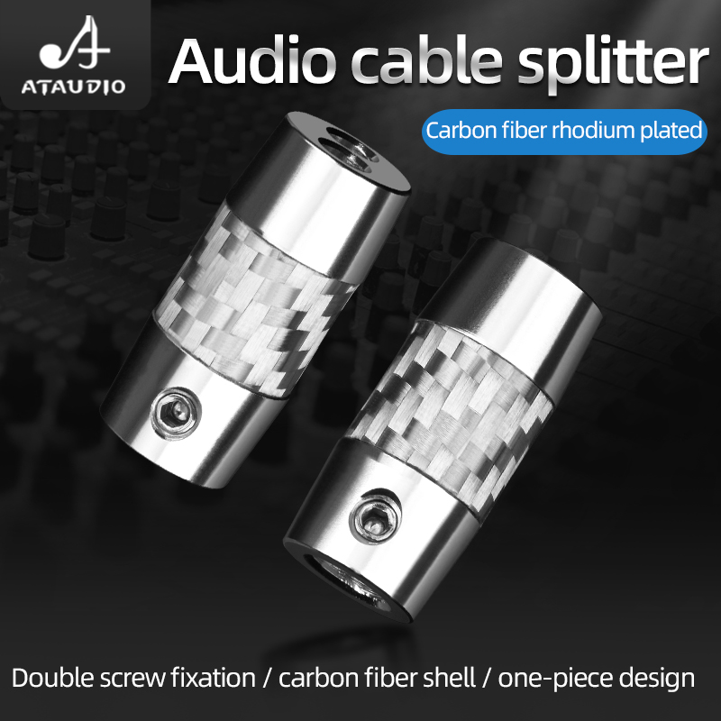 4pcs Carbon Fiber Y Splitter A – Audio Splitter Y Bewertung und Preis
