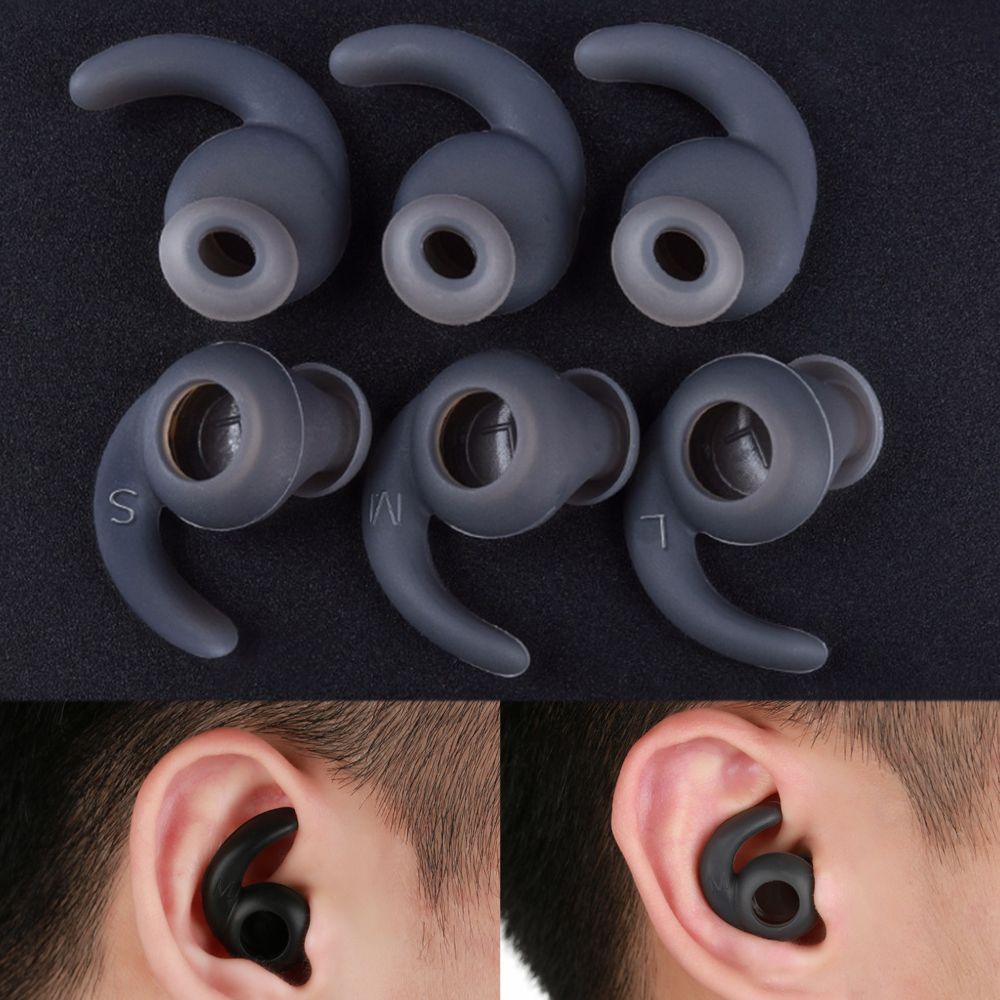 3 Pairs S/M/L In-ear Sports He – Sports Earphone Hook Bewertung und Preis