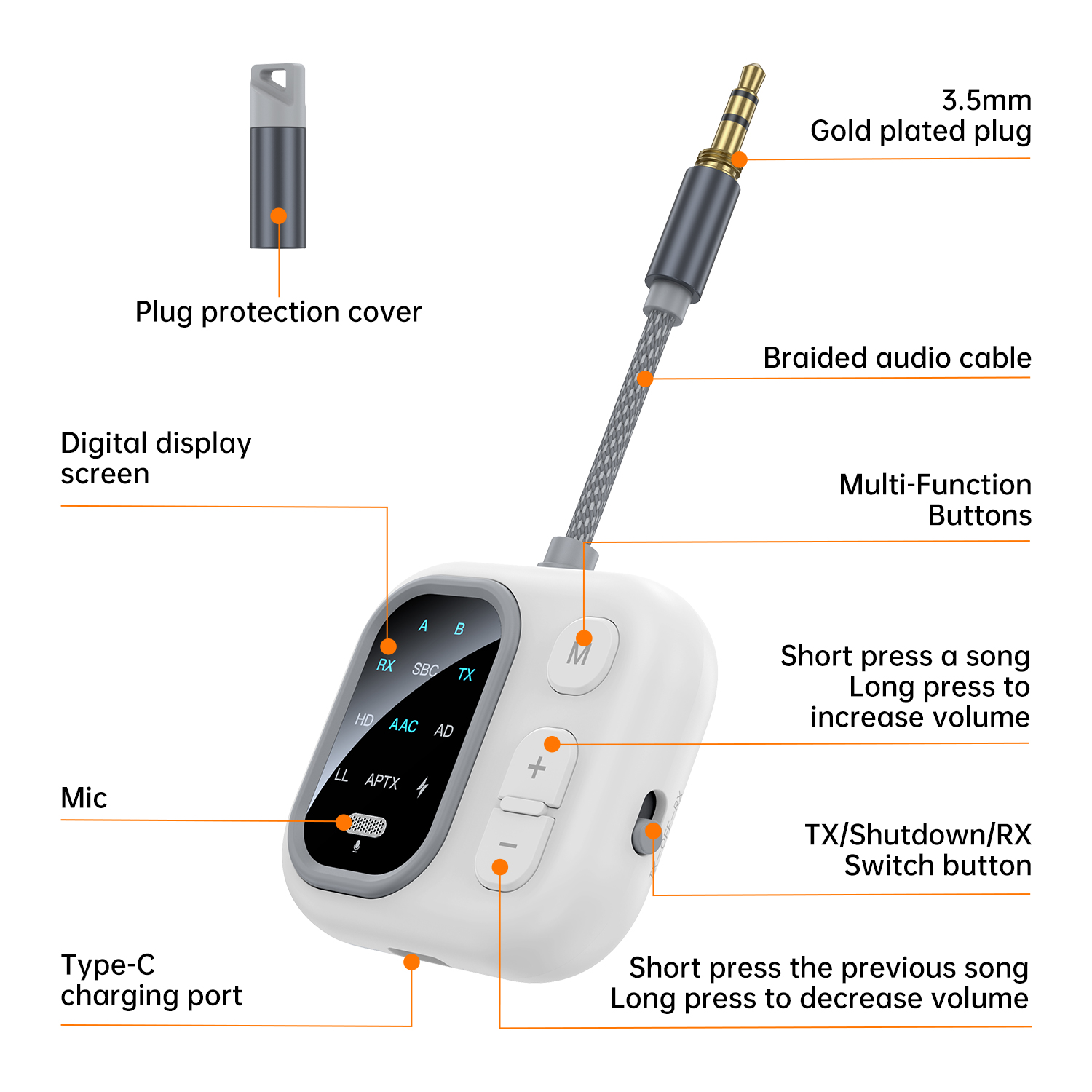 2 in 1 aptX Bluetooth Audio Re – Bluetooth Adapter Receiver Bewertung und Preis