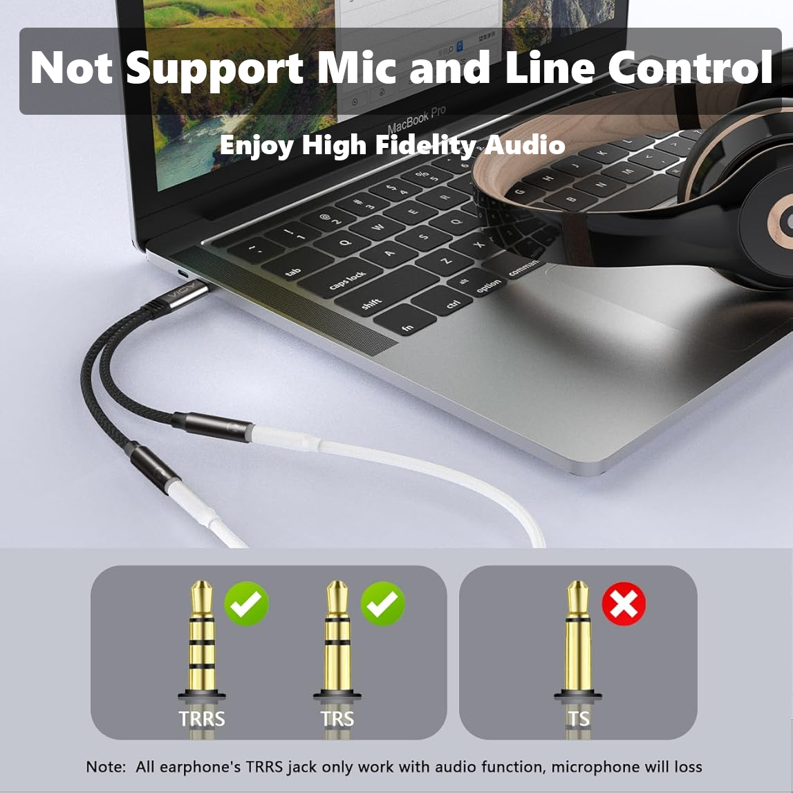 USB C To Dual 3.5mm Female Hea – Cable Extension 3.5 Bewertung und Preis