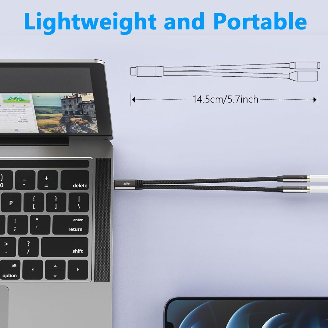 USB C To Dual 3.5mm Female Hea – Cable Extension 3.5 Bewertung und Preis