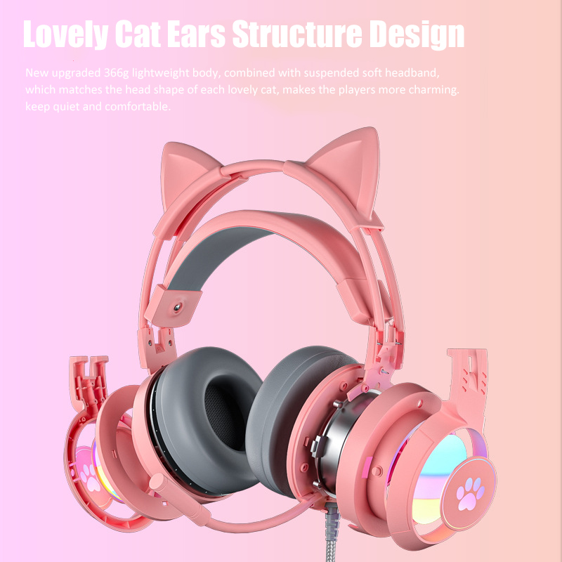 Cute Cat Ear Gaming Headphones – Gaming Headset Rgb Bewertung und Preis
