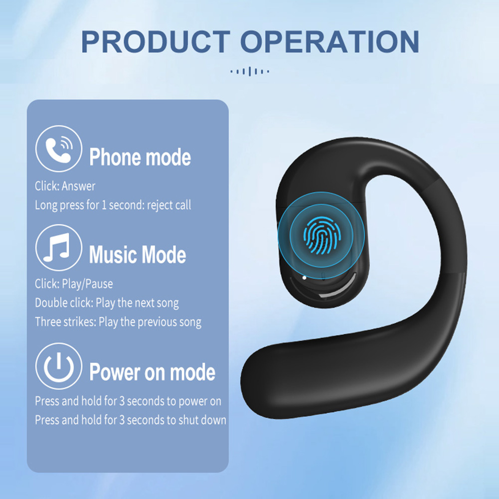 Ear Hook Business Earphone Blu – Sports Earphone Hook Bewertung und Preis