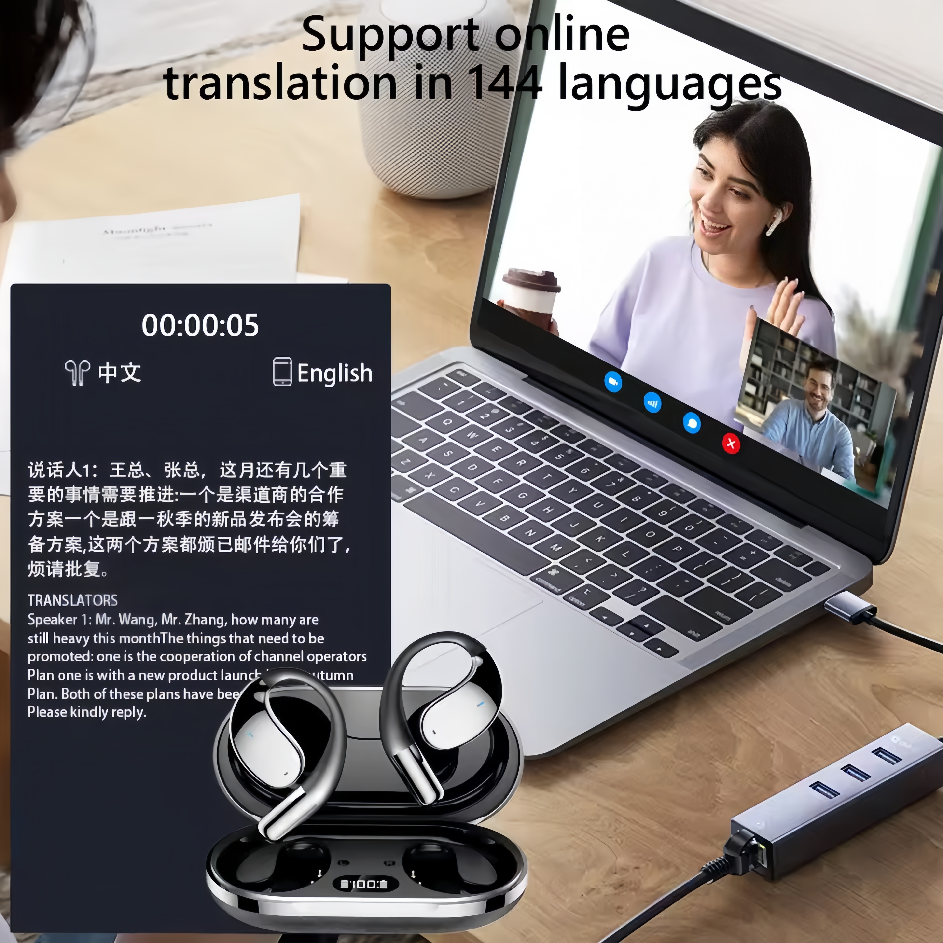 2026 New AI Translation Earbud – Noise Cancelling Headphone Bewertung und Preis