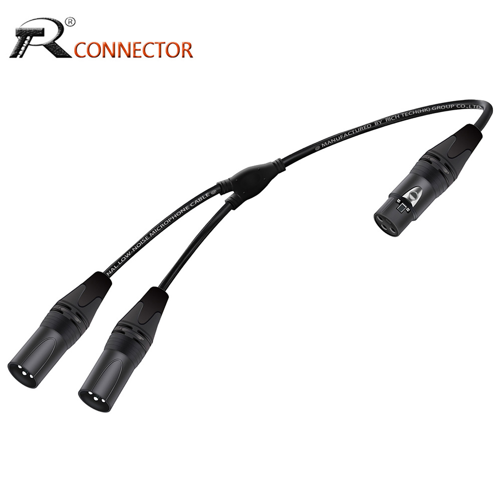 XLR Splitter Audio Cable,3Pins – Audio Splitter Y Bewertung und Preis