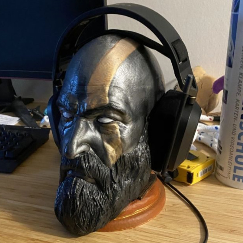 God Of War Kratos Statue Headp – Headphone Stand Desk Bewertung und Preis